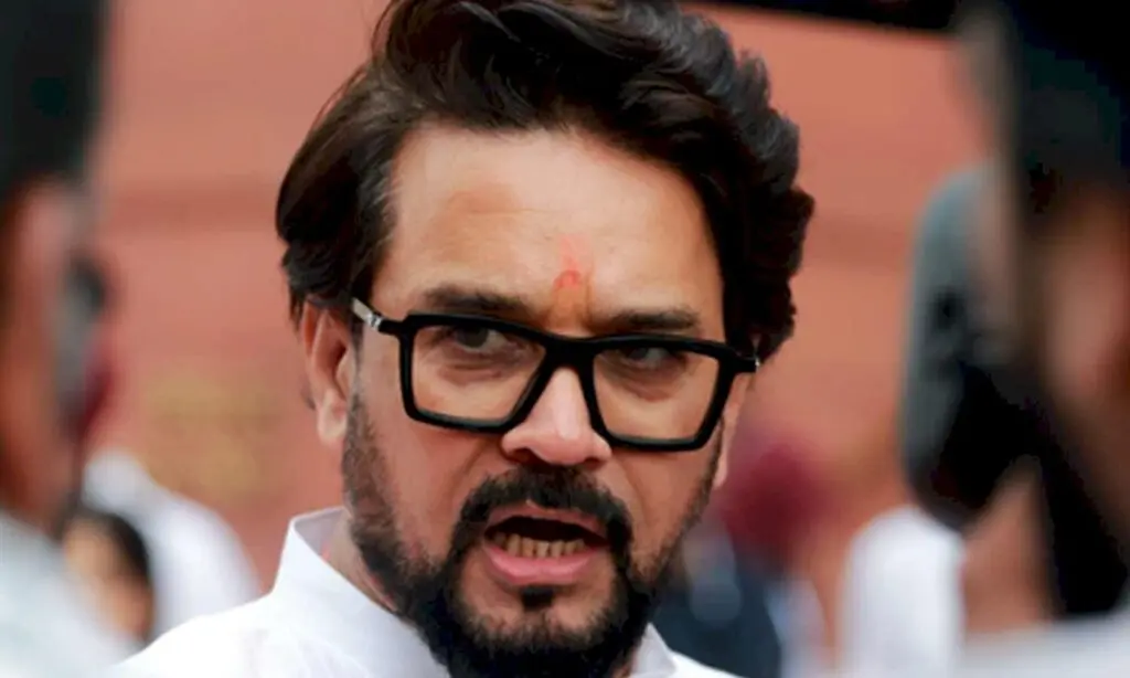 Anurag Thakur targets Gandhi family after privilege notice against Rahul Gandhi