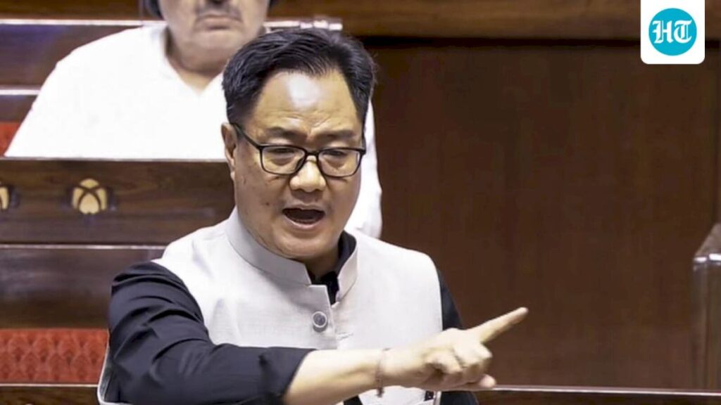 Rijiju Says Chair Did Not Direct Shah to Attend Rajya Sabha