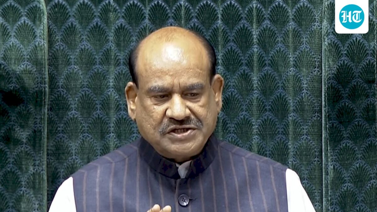 Birla urges Opposition to end protests as Lok Sabha adjourns