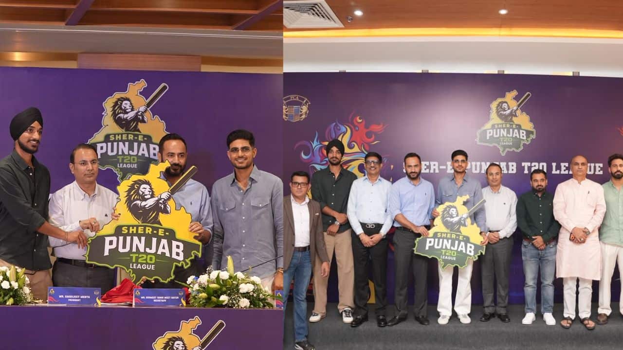 Sher-e-Punjab T20 League Launched With Gill and Arshdeep Singh