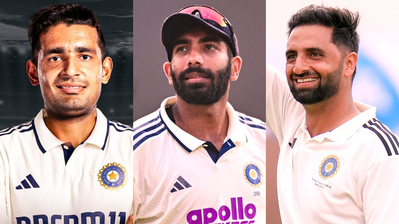 Four Pacers Reportedly Considered as Bumrah Replacements for Sri Lanka Tests