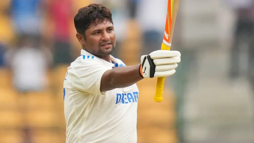 Sarfaraz Khan's Test career by numbers before Sri Lanka series