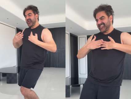 Viral video: Arbaaz Khan grooves for Sshura, baby Sipaara in unseen birthday clip, watch
