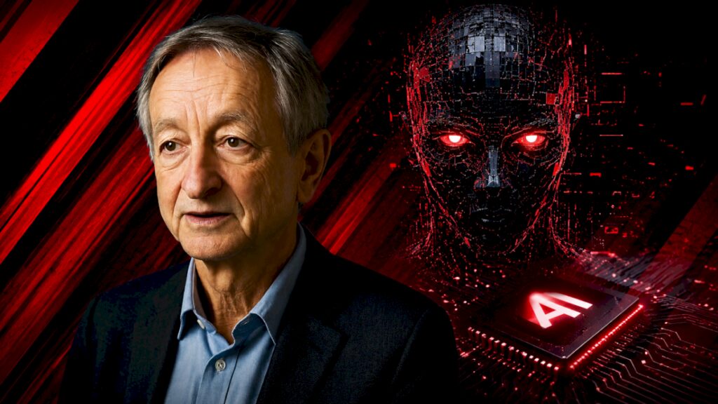 Geoffrey Hinton Warns Smarter AI Could Escape Human Control
