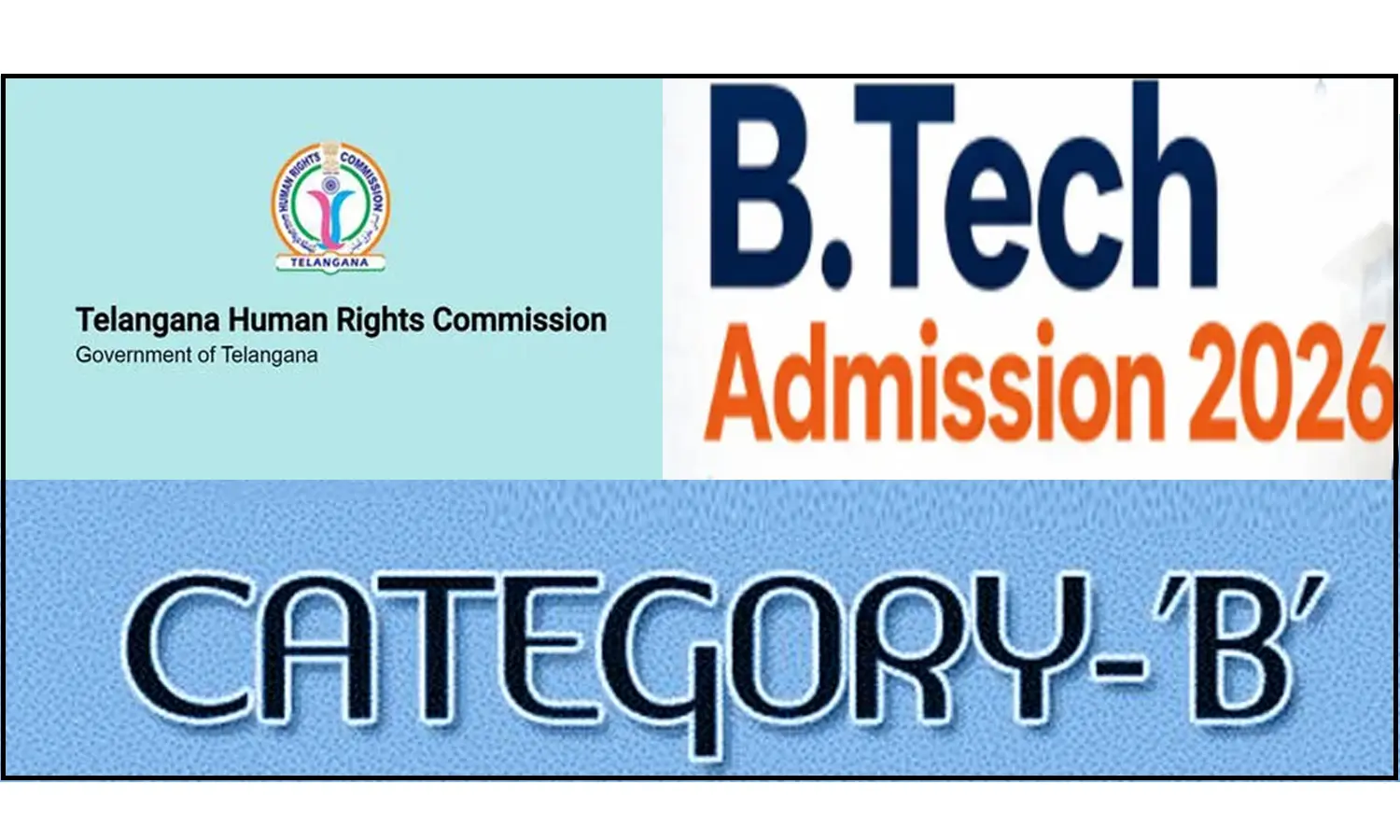 Telangana rights body orders strict B-Tech Category-B admission rules
