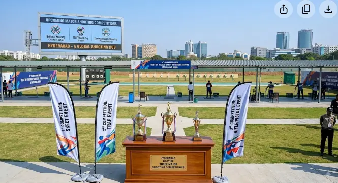 Hyderabad to host three major shooting competitions from August 18