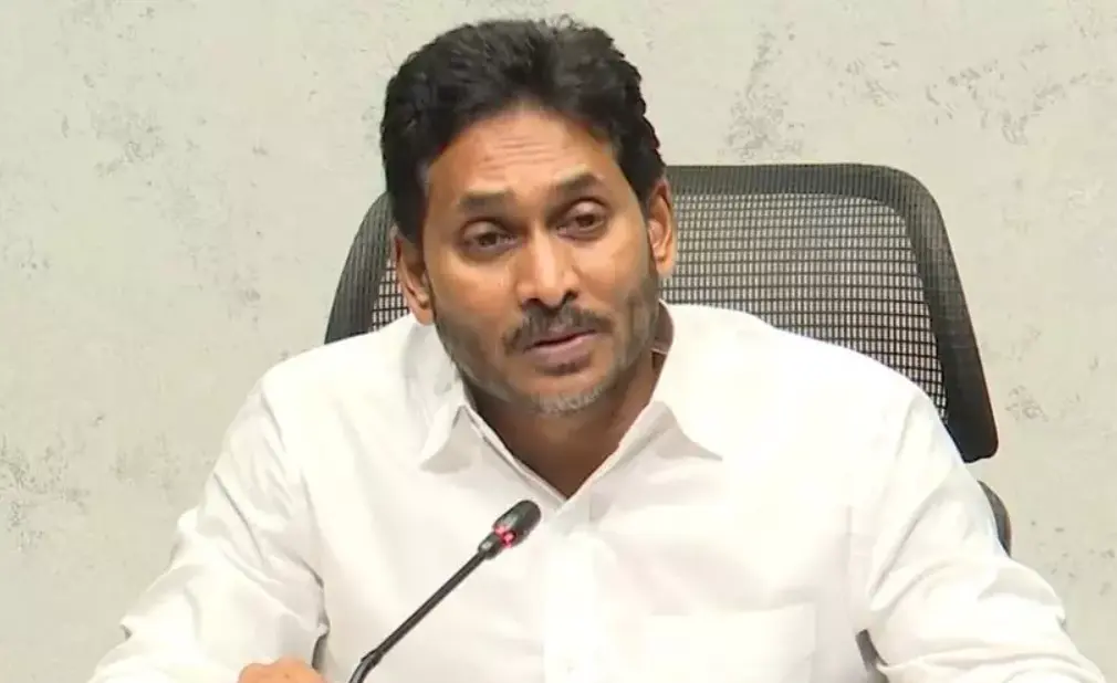 Jagan alleges mafia situation in Andhra after cops found drunk with ganja