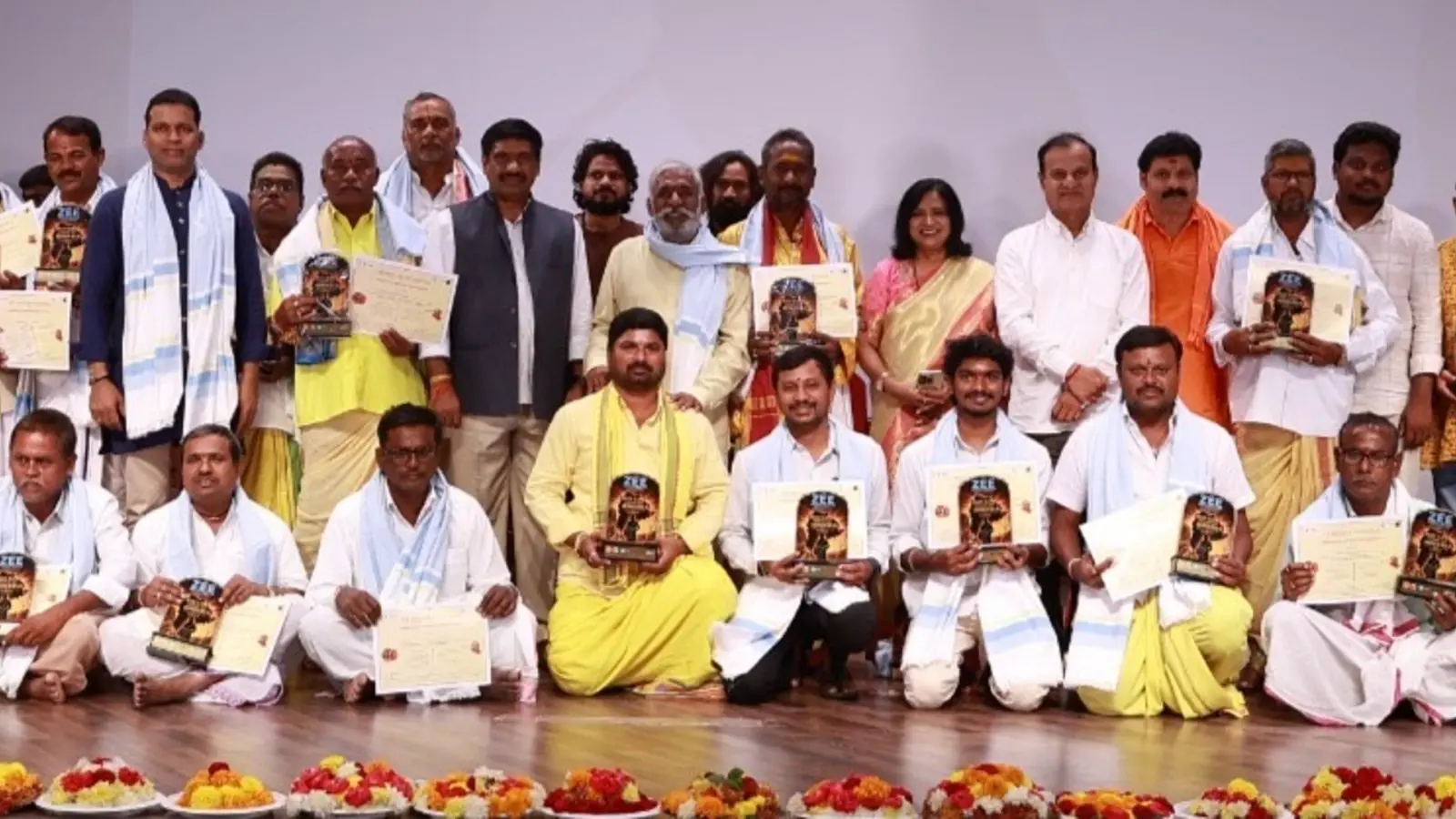 25 Oggu Katha artists honoured at University of Hyderabad
