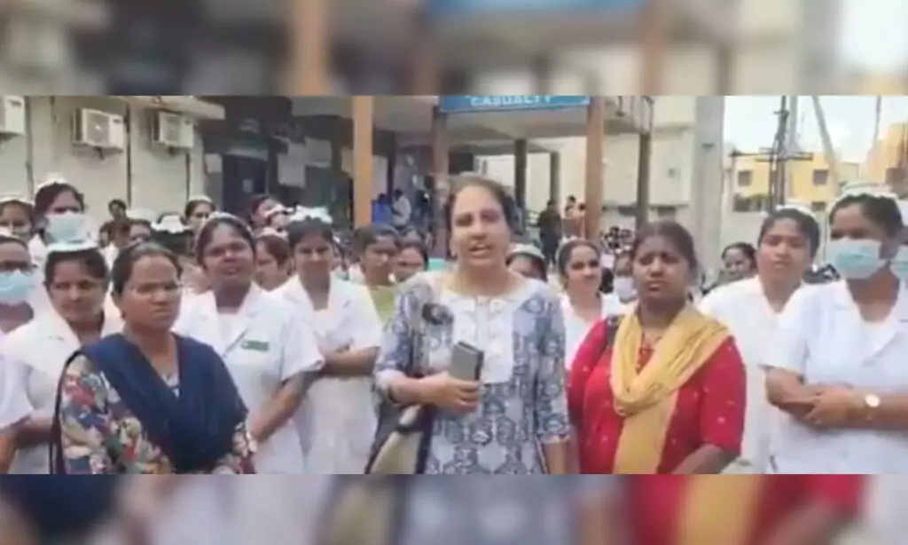 Nalgongo GGH nurses protest over facilities, memos