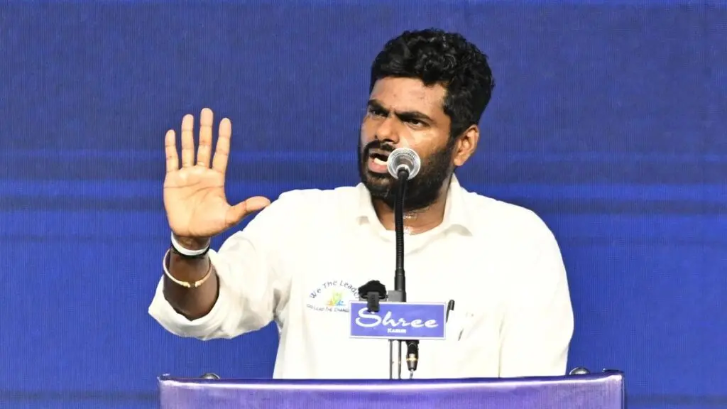 Annamalai alleges graft by Tamil Nadu ministers, claims audio proof