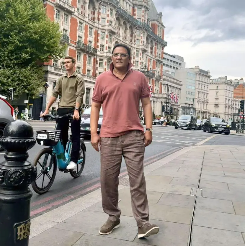 Azharuddin in London, relishing English summer and debut record