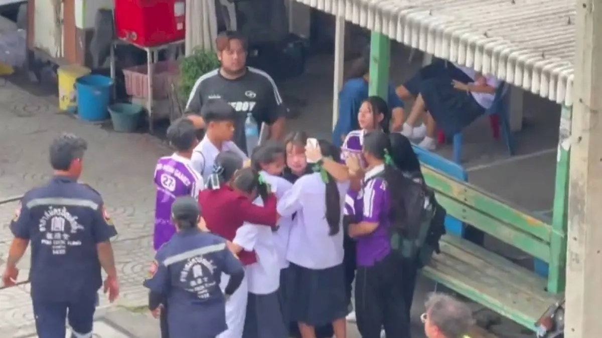 Thai teen kills 7 in school shooting near Bangkok