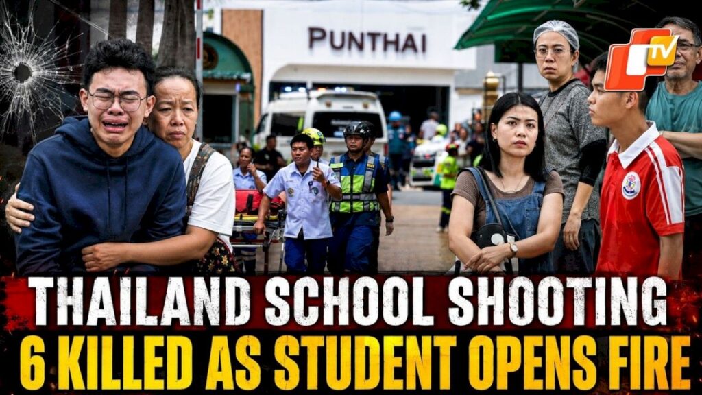 14-Year-Old Kills 6 in Thailand School Shooting