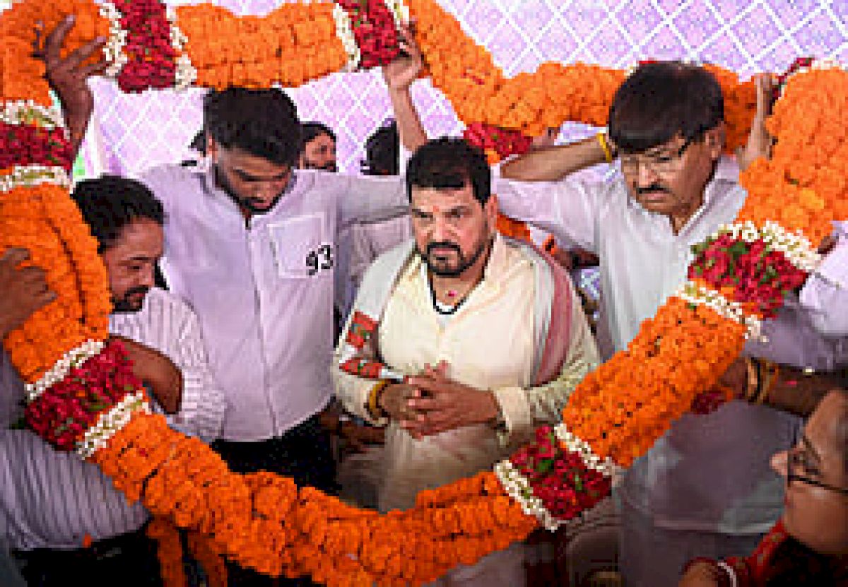 Brij Bhushan acquittal revives BJP's 2027 UP election strategy