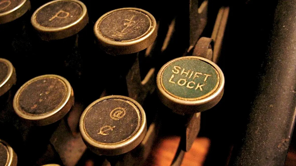 Shift key debuted on Remington No. 2 typewriter in 1878