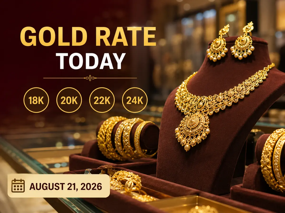 Gold prices surge, 24k at Rs 15,928 per gram on August 21