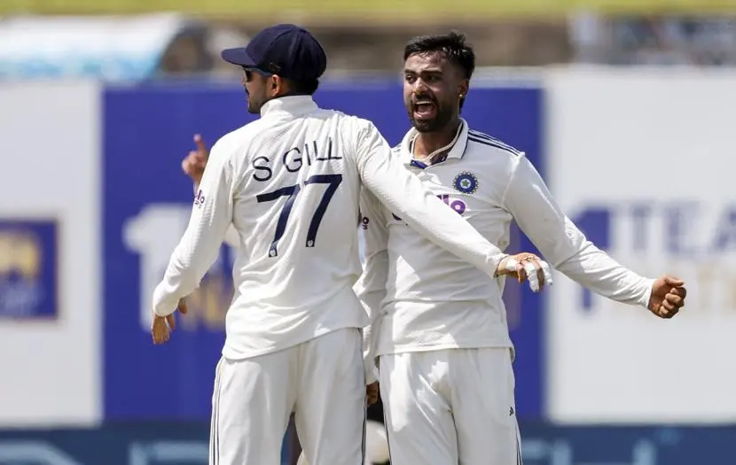 Keshav Maharaj calls Manav Suthar a gem for India