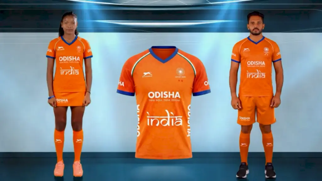 Hockey India swaps blue for saffron in men's jersey