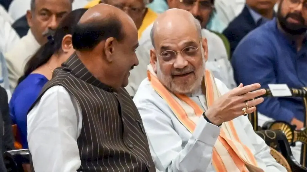 Amit Shah meets Speaker Om Birla amid Parliament logjam