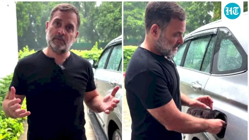 Rahul Gandhi vows Congress campaign against E20 petrol