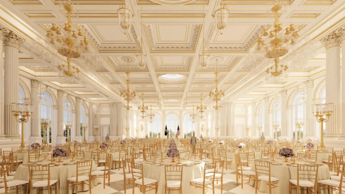 US Court Halts Trump's $400 Million White House Ballroom Plan
