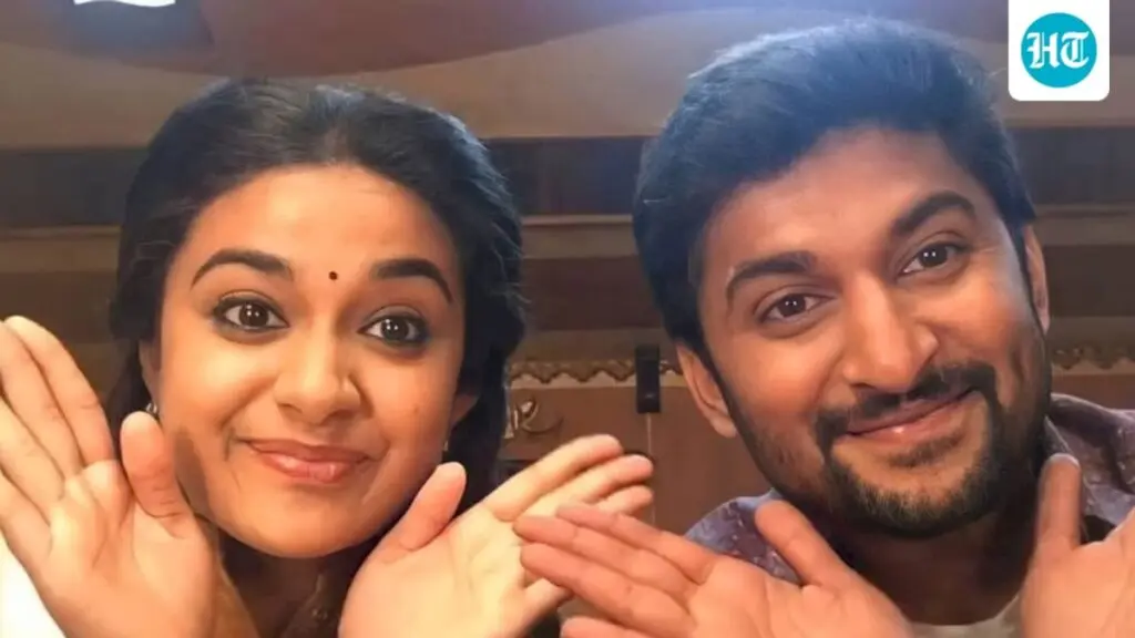 Keerthy Suresh corrects rumour about Nani’s The Paradise