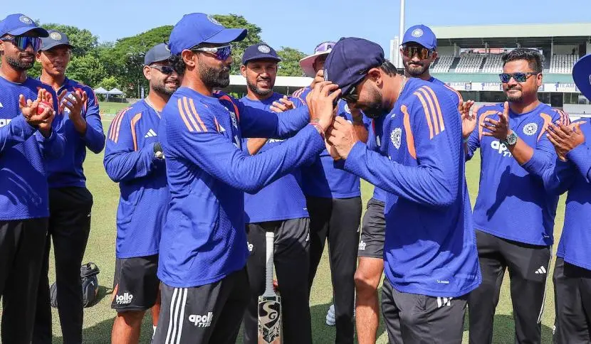 Jadeja tells India debutant Saransh Jain to enjoy moment