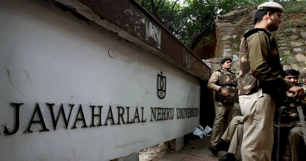 JNUSU protest cancels ISKCON event at JNU library