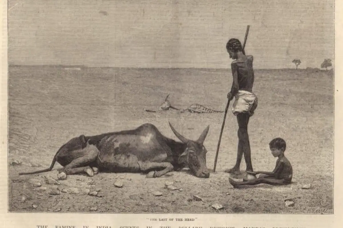 1830s volcano eruptions linked to Agra, Madras famines