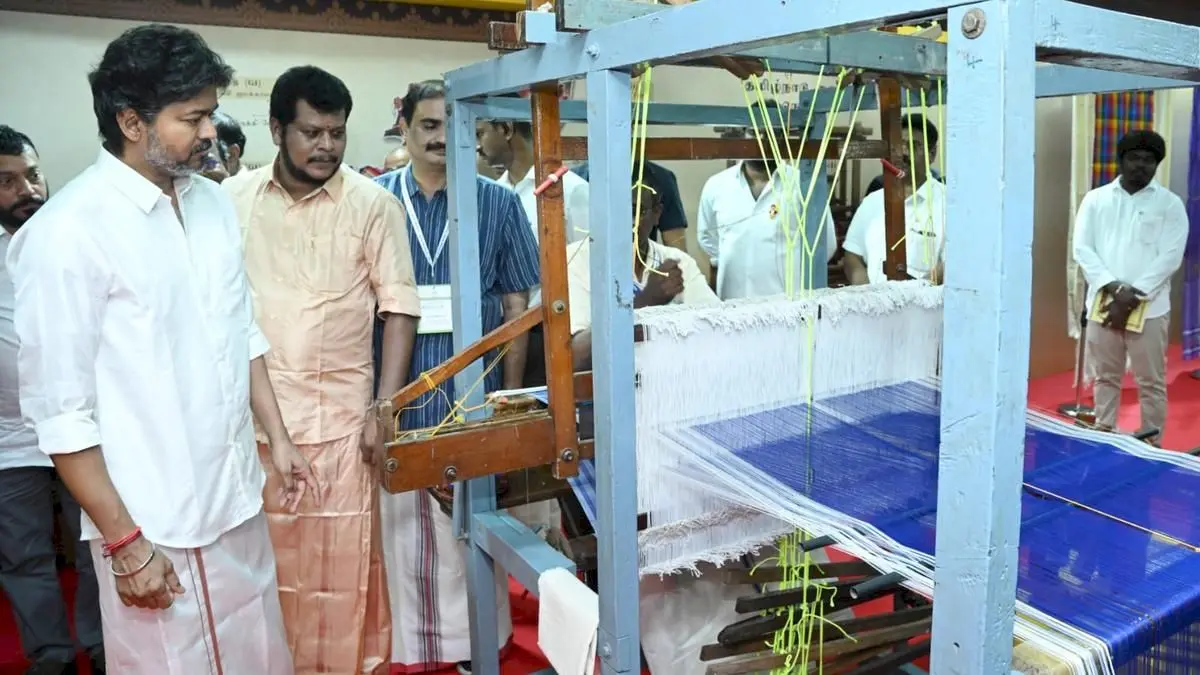 Tamil Nadu CM Vijay opens HANDTEX 2026, National Handloom Day expo