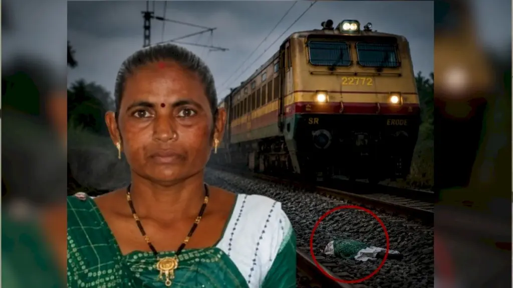 Shadi ke dabav se tang premi ne patrika ko train ke aage dhakka diya