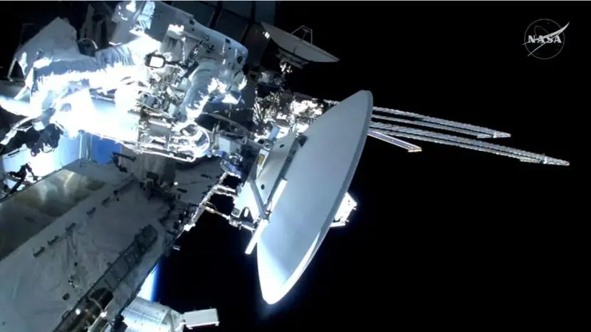 Indian-origin astronaut Menon installs ISS antenna on second spacewalk