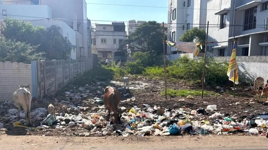 GBA to fine empty plot owners ₹1 lakh for uncleared garbage