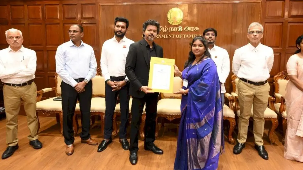 Tamil Nadu CM Vijay hands over orders to 126 TNPSC recruits