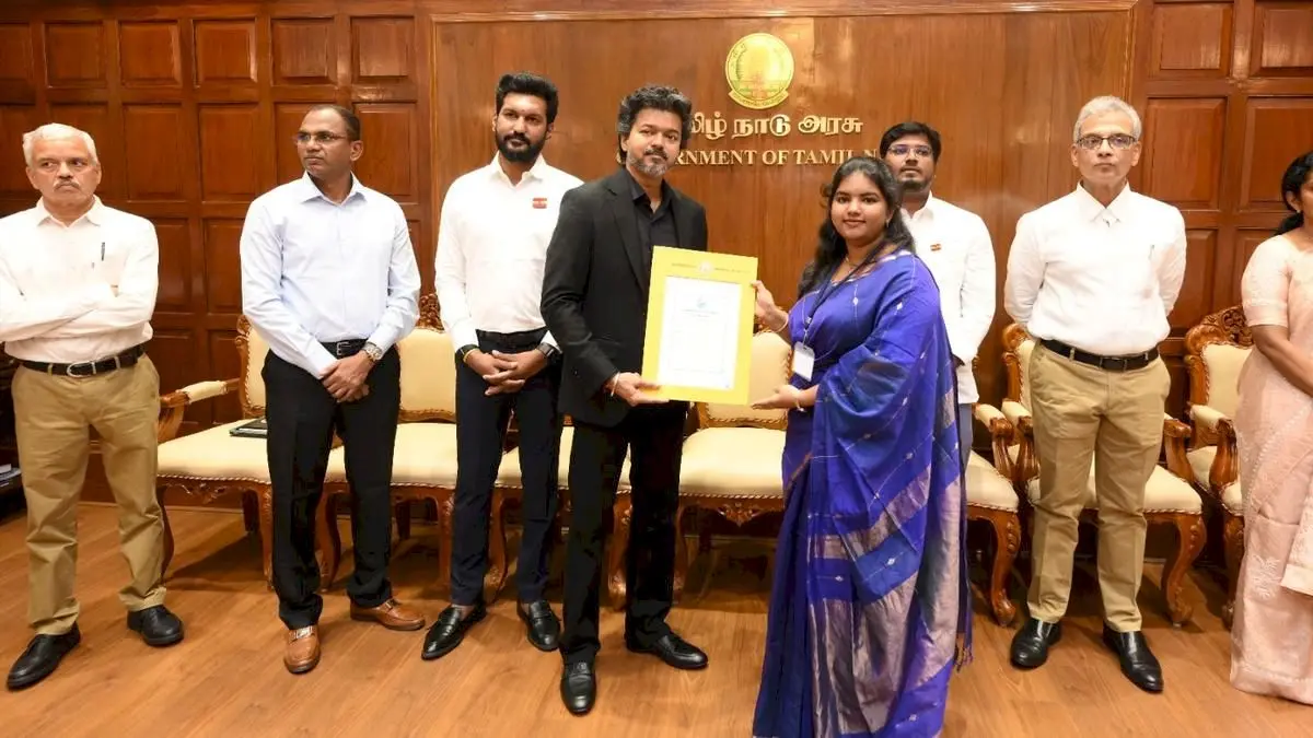 Tamil Nadu CM Vijay hands over orders to 126 TNPSC recruits