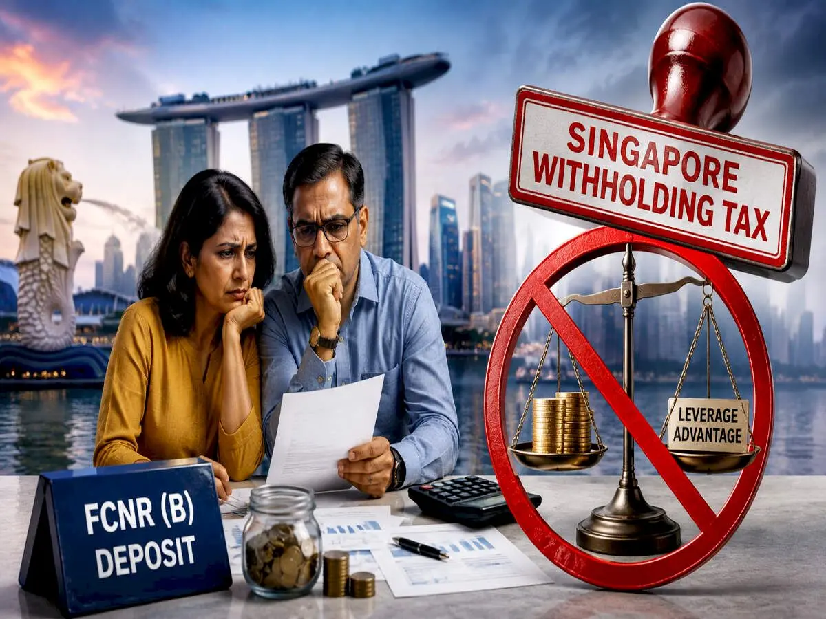 Singapore withholding tax may wipe out NRI FCNR leverage gains
