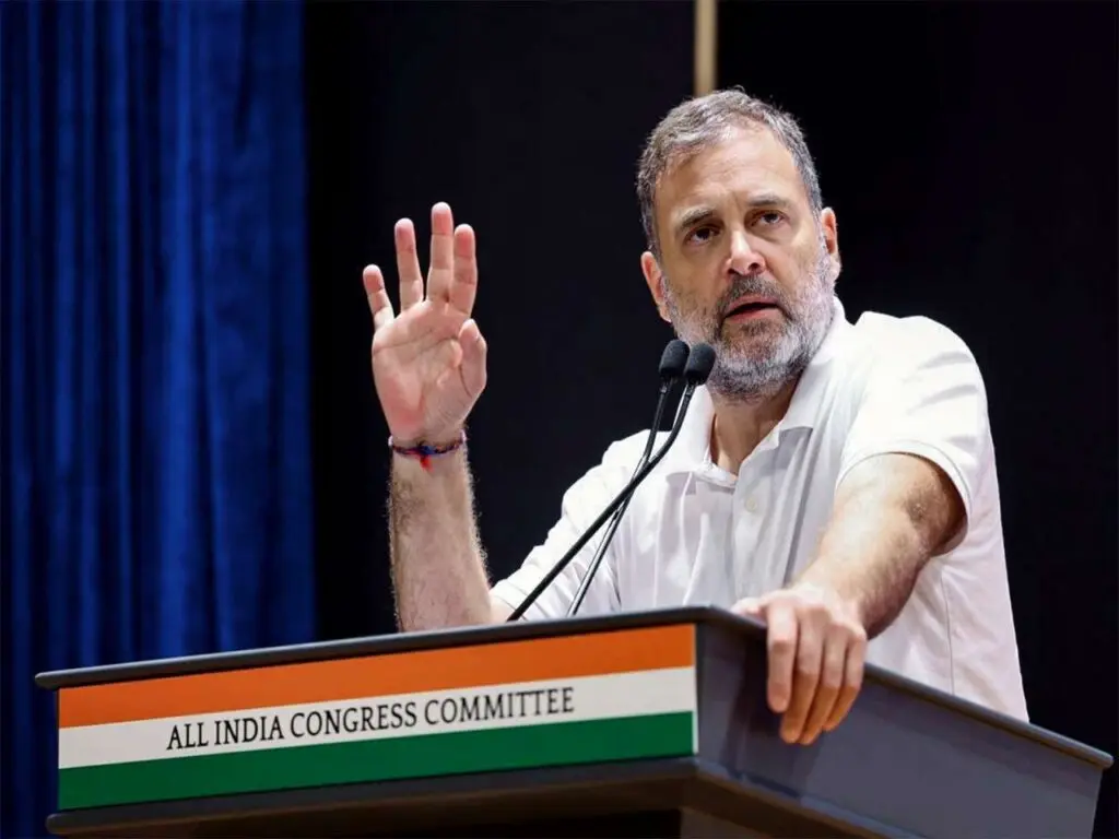 Rahul Gandhi says only 12 in 1,000 get permanent jobs