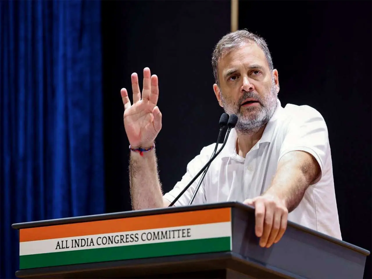 Rahul Gandhi says only 12 in 1,000 get permanent jobs