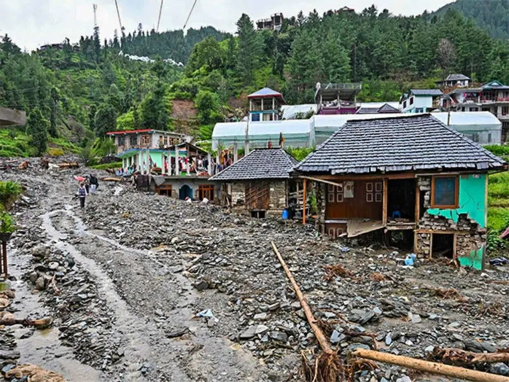 Himachal rains block 100 roads, knock out 66 power transformers