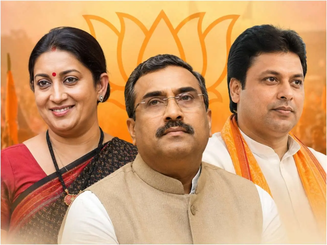 BJP reshuffle brings Smriti Irani back, Ram Madhav in new role