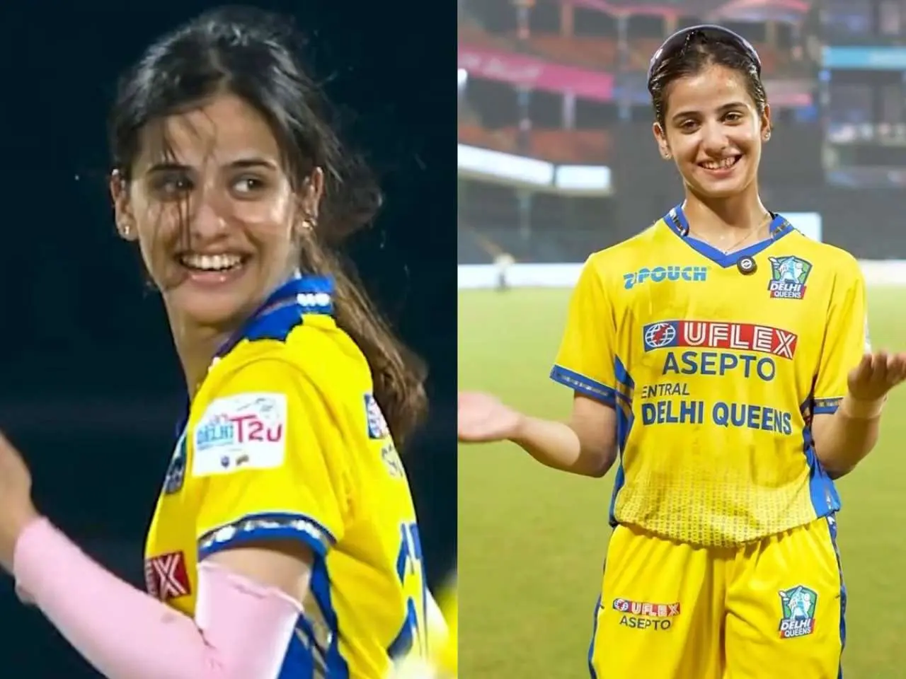 Delhi cricketer Medhavi Bidhuri goes viral for 6-7 celebration