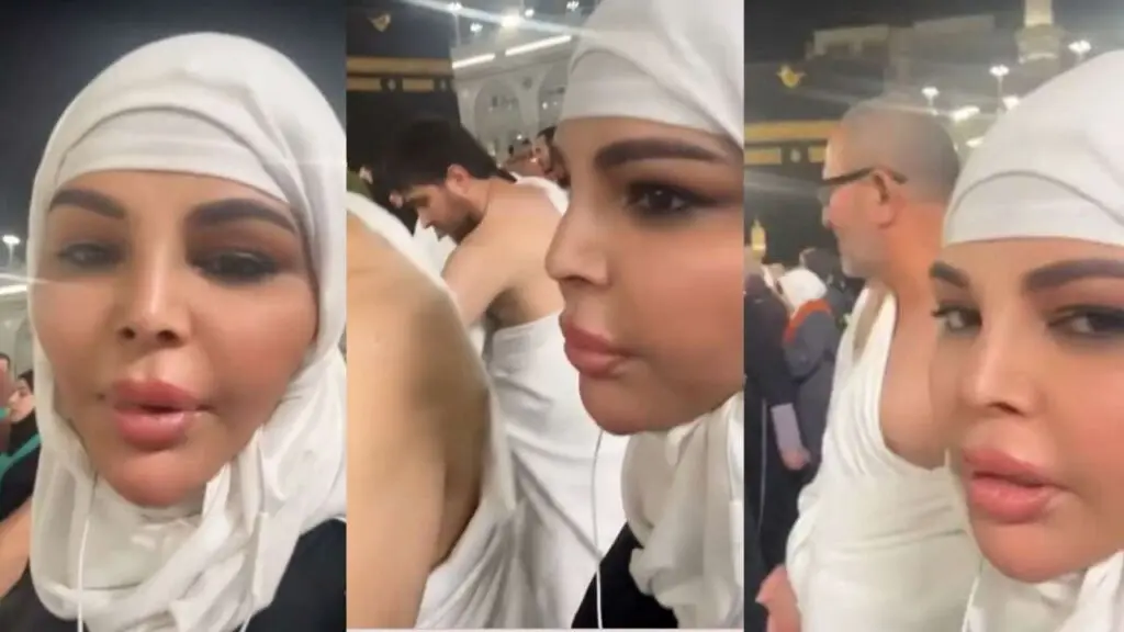 Rakhi Sawant cries for help at Kaaba, gets trolled online