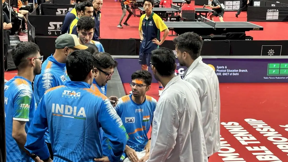 India women beat Australia 3-2 to reach Commonwealth TT semis