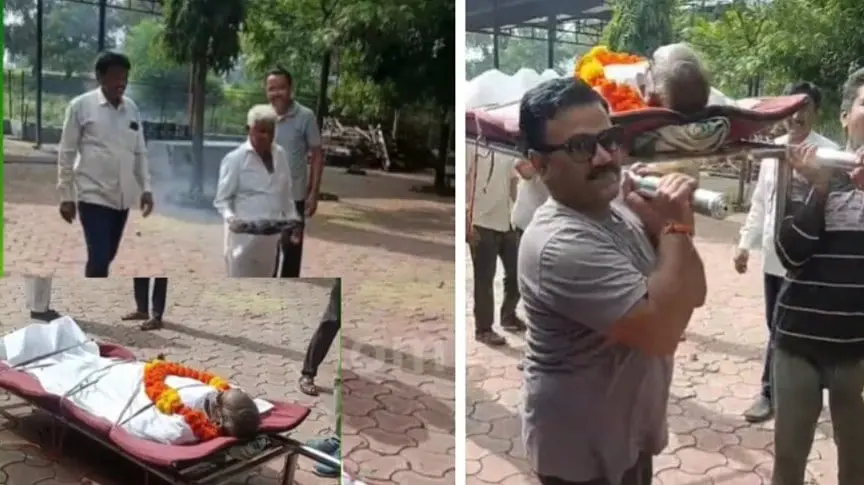 Indore Villagers Hold Living Funeral Ritual For Rain