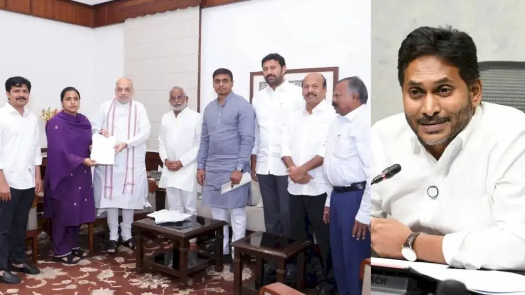 YSRCP MPs Meet Amit Shah Over Jagan's Z-Plus Security Lapses