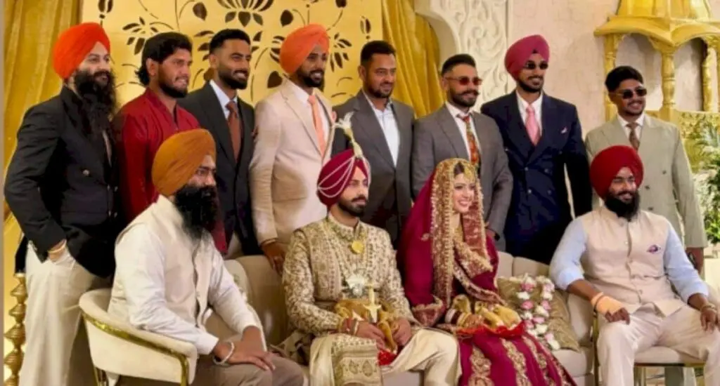 Indian Cricketer Ramandeep Singh Weds TV Actress Charlie Chauhan