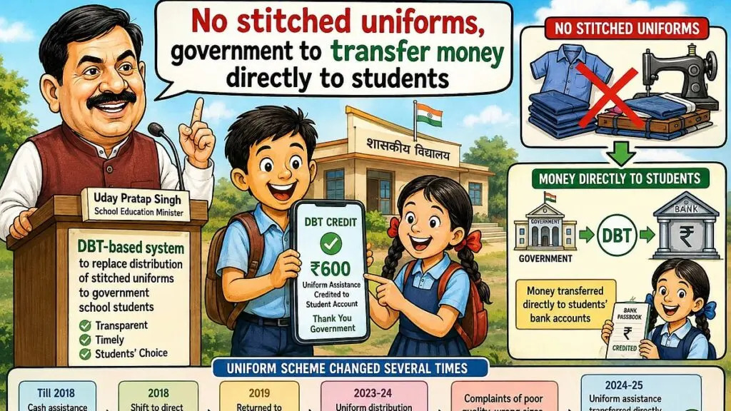 MP scraps stitched uniform plan, to send cash directly to students
