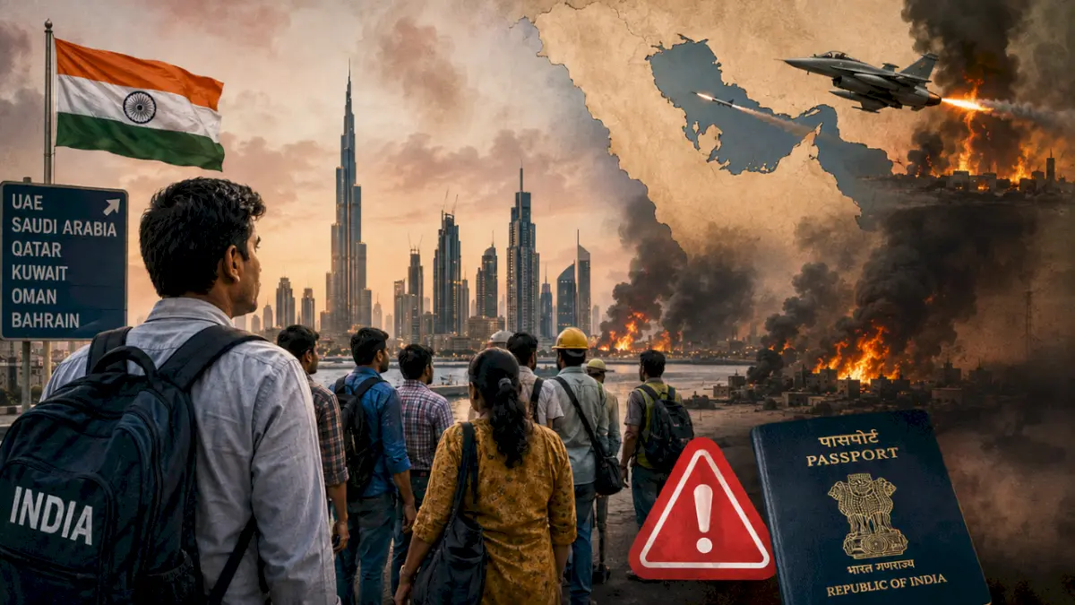 9.6 million Indians in Gulf face risk as war escalates