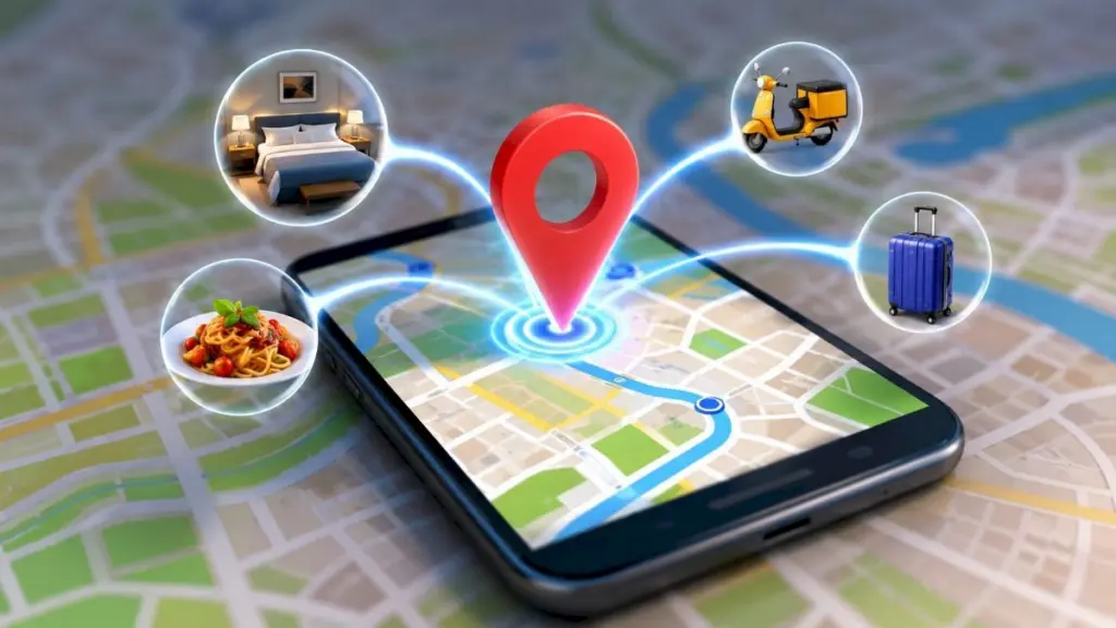Google Maps में Ask Maps AI: होटल, खाना, हिंदी सपोर्ट