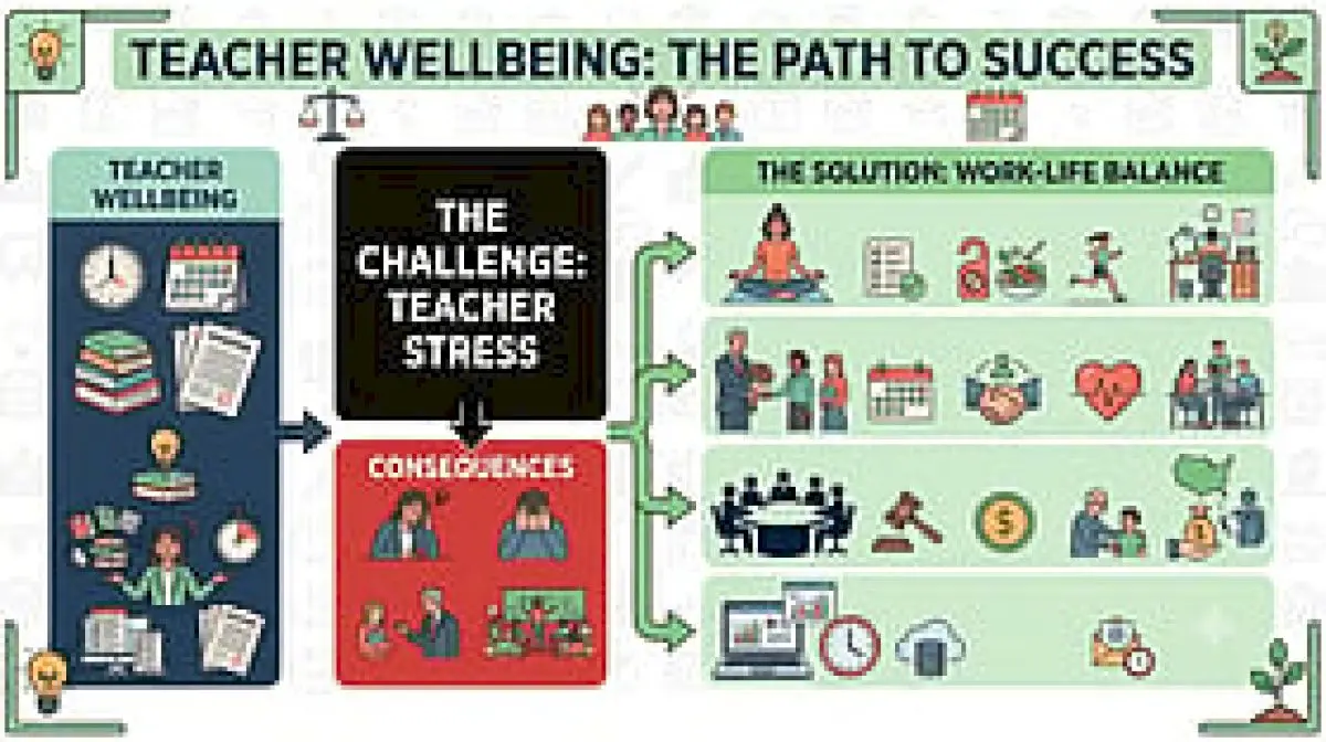 Teacher stress demands systemic work-life balance solutions